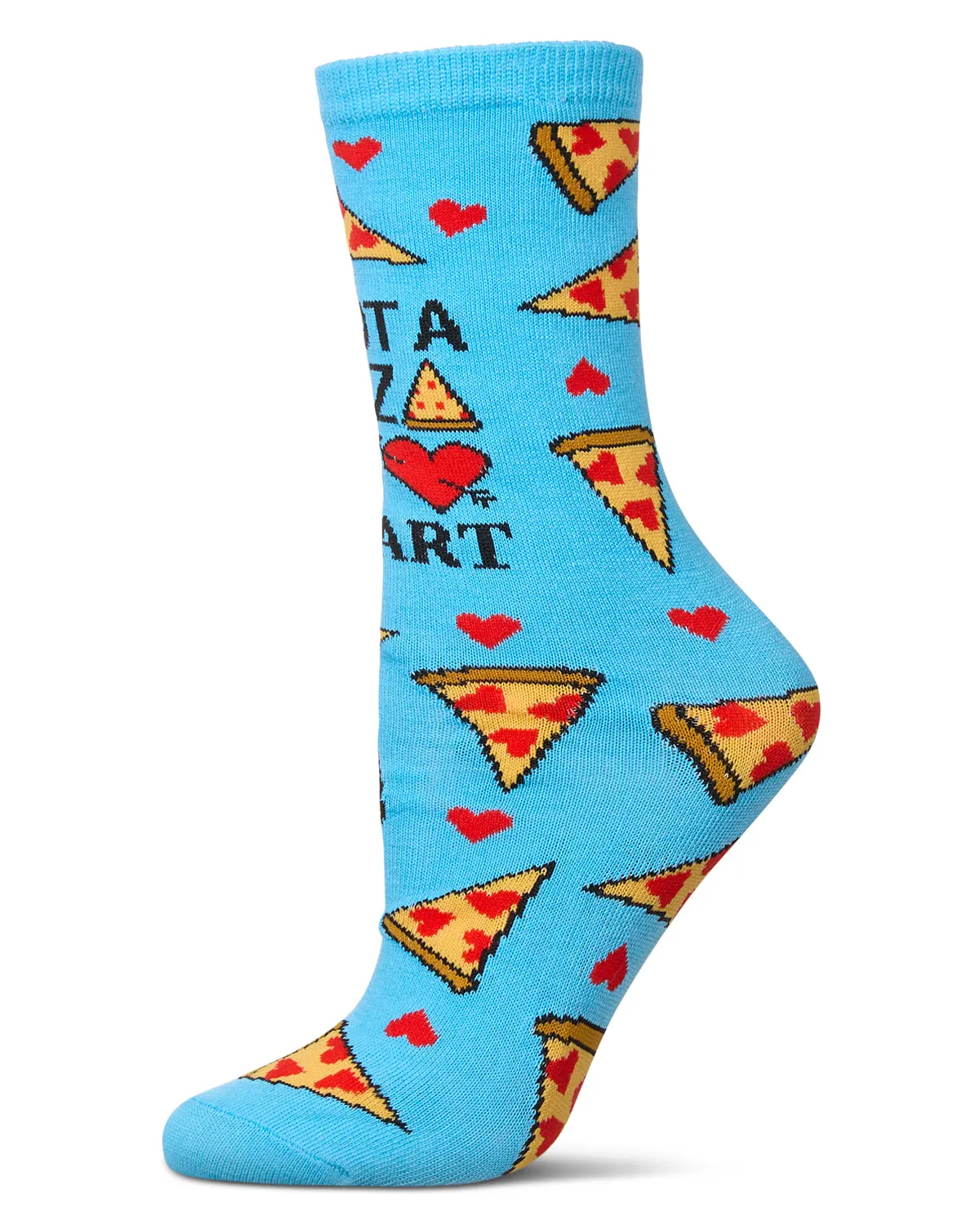 U Gotta Pizza My Heart Greeting Card Socks sold by MeMoi product image thumbnail 3