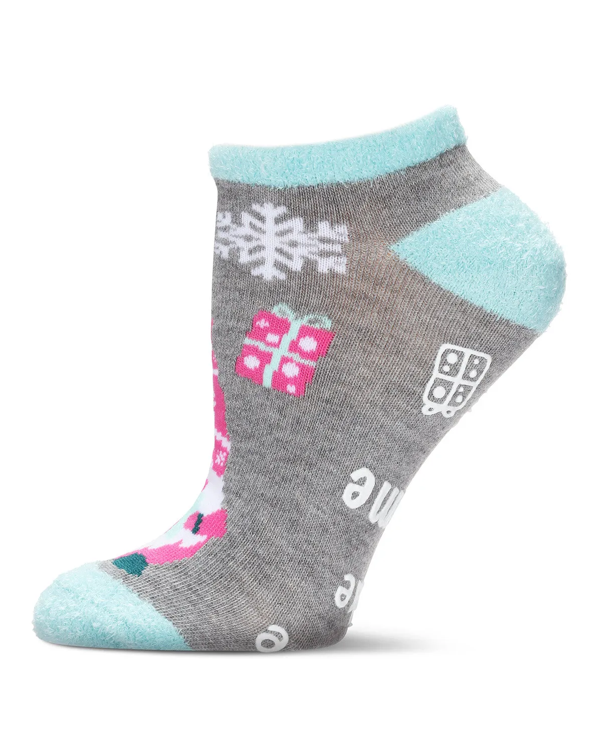 Women's No Place Like Gnome For The Holidays Low-Cut Non-Skid Socks sold by MeMoi product image thumbnail 5
