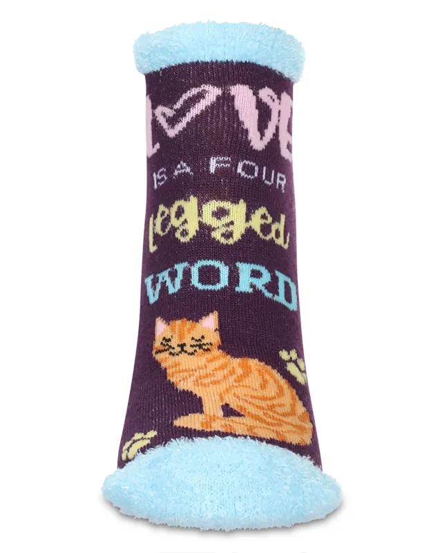 Women's Cat Mama Low-Cut Non-Skid Socks sold by MeMoi