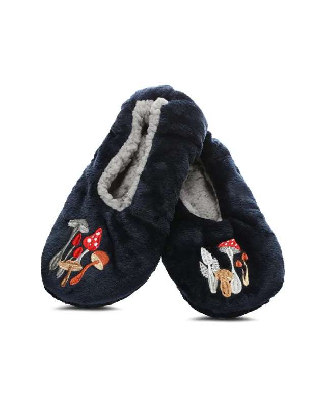 Men's Shrooms Sherpa Lined Slippers sold by MeMoi