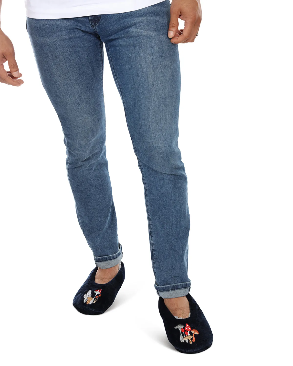 Men's Shrooms Sherpa Lined Slippers sold by MeMoi product image thumbnail 4