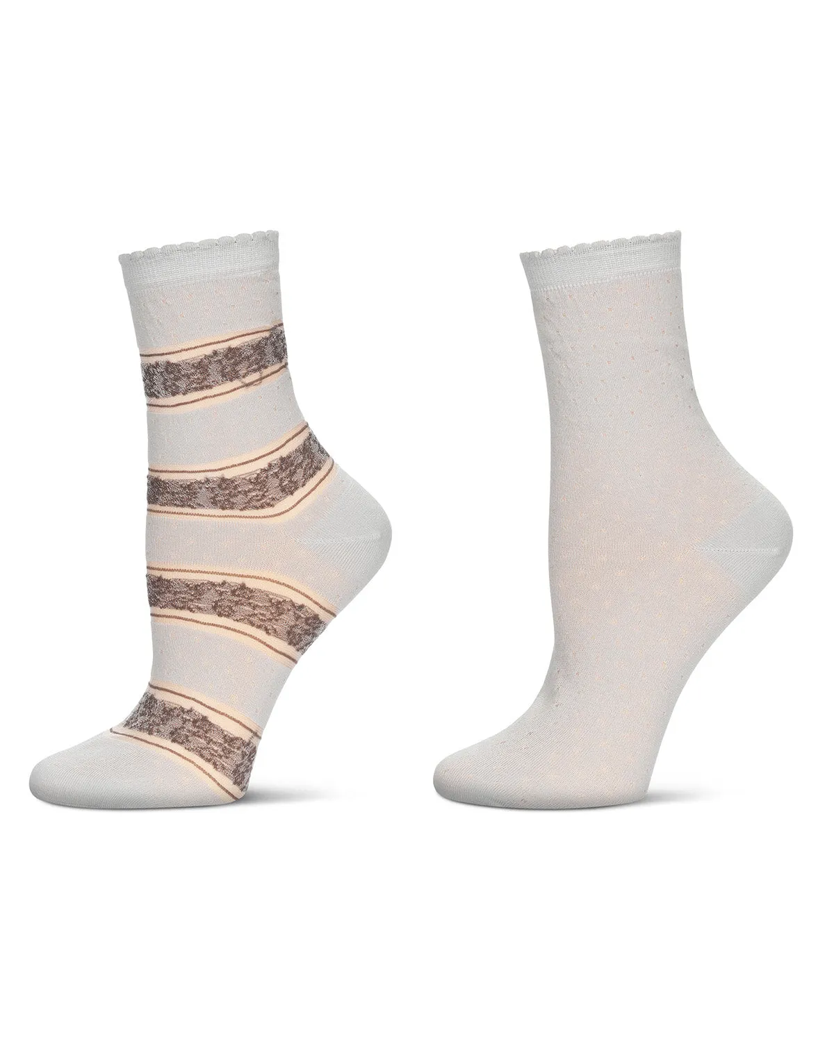 Floral Femme Anklet 2 Pair Pack sold by MeMoi product image thumbnail 2