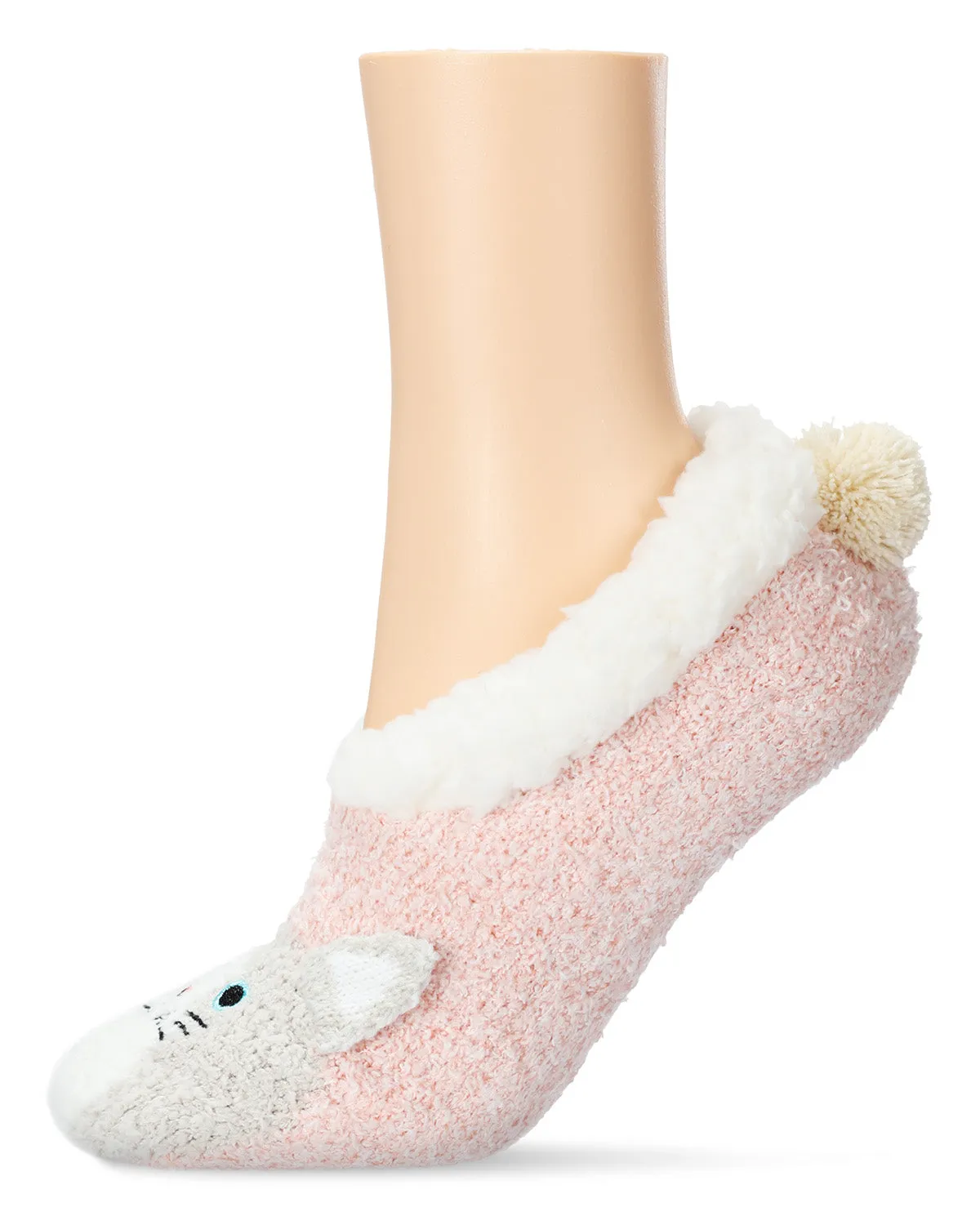 Women's Kitty Embellished Plush Lined Slippers sold by MeMoi product image thumbnail 4