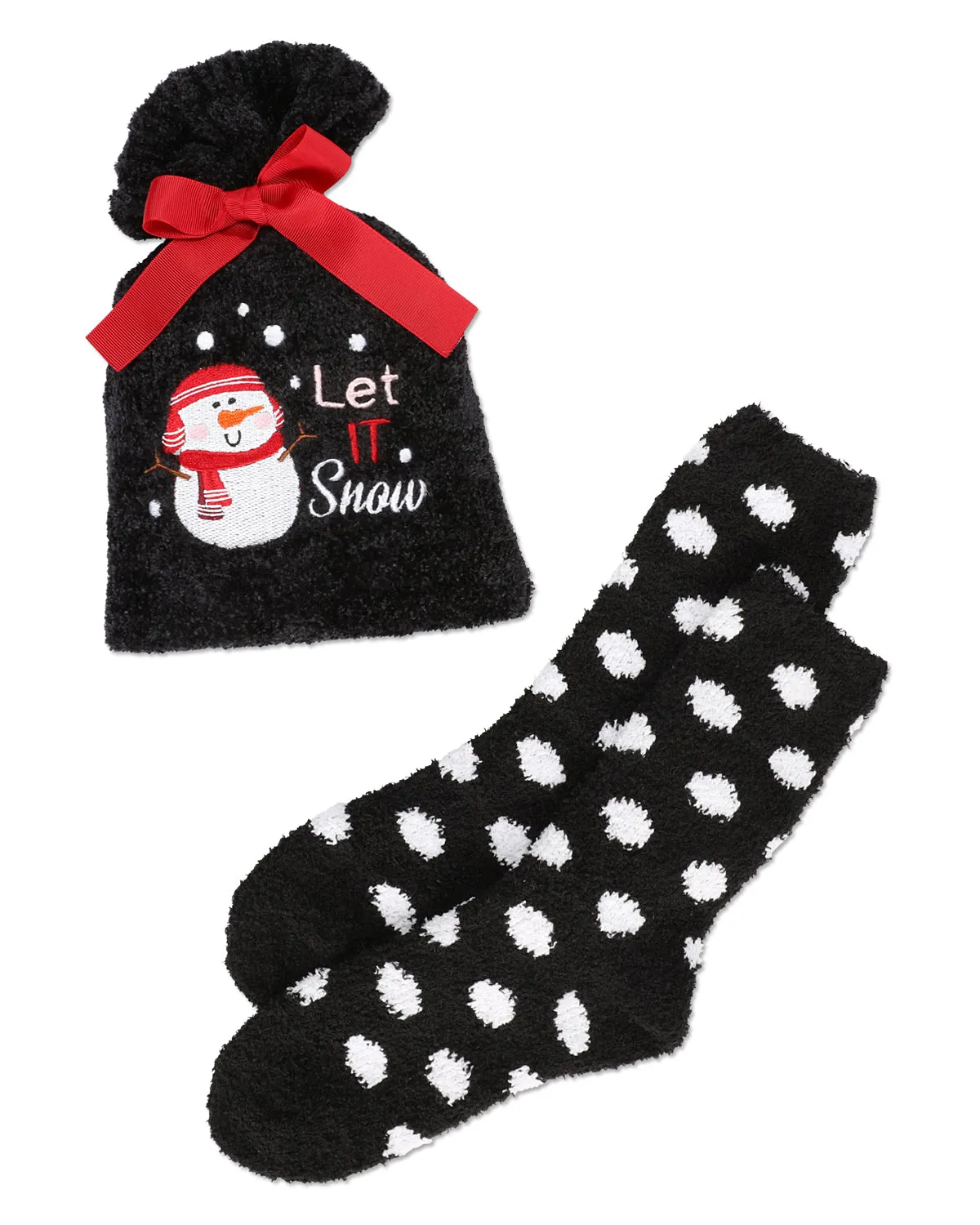 Women's Let It Snow Cozy Sock & Gift Set sold by MeMoi product image thumbnail 5