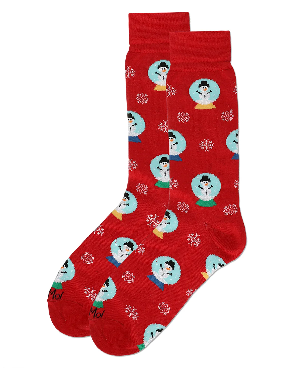 Men's Snow Globes Holiday Crew Socks sold by MeMoi product image thumbnail 3