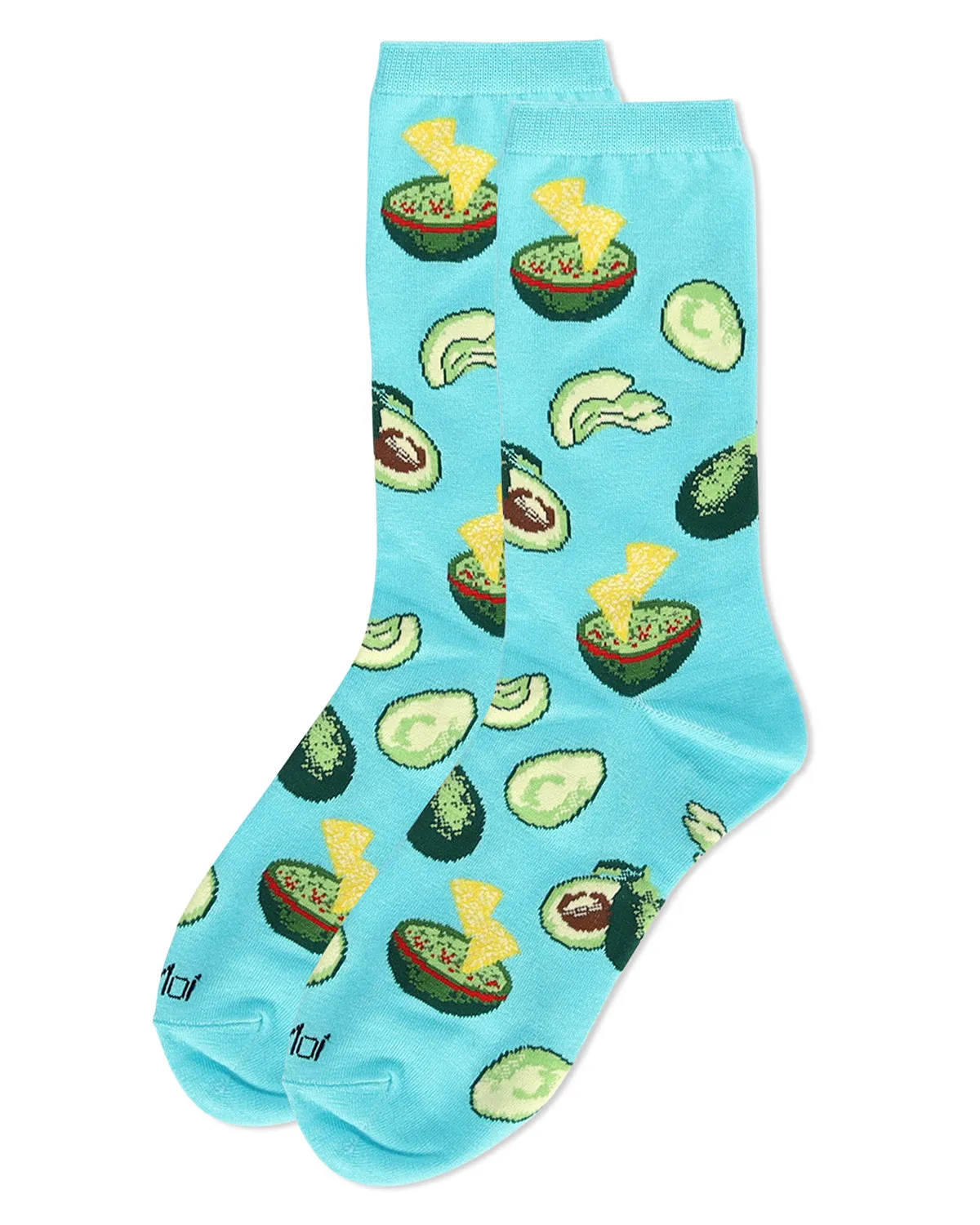 Women's Avocado Bamboo Crew Socks sold by MeMoi product image thumbnail 3