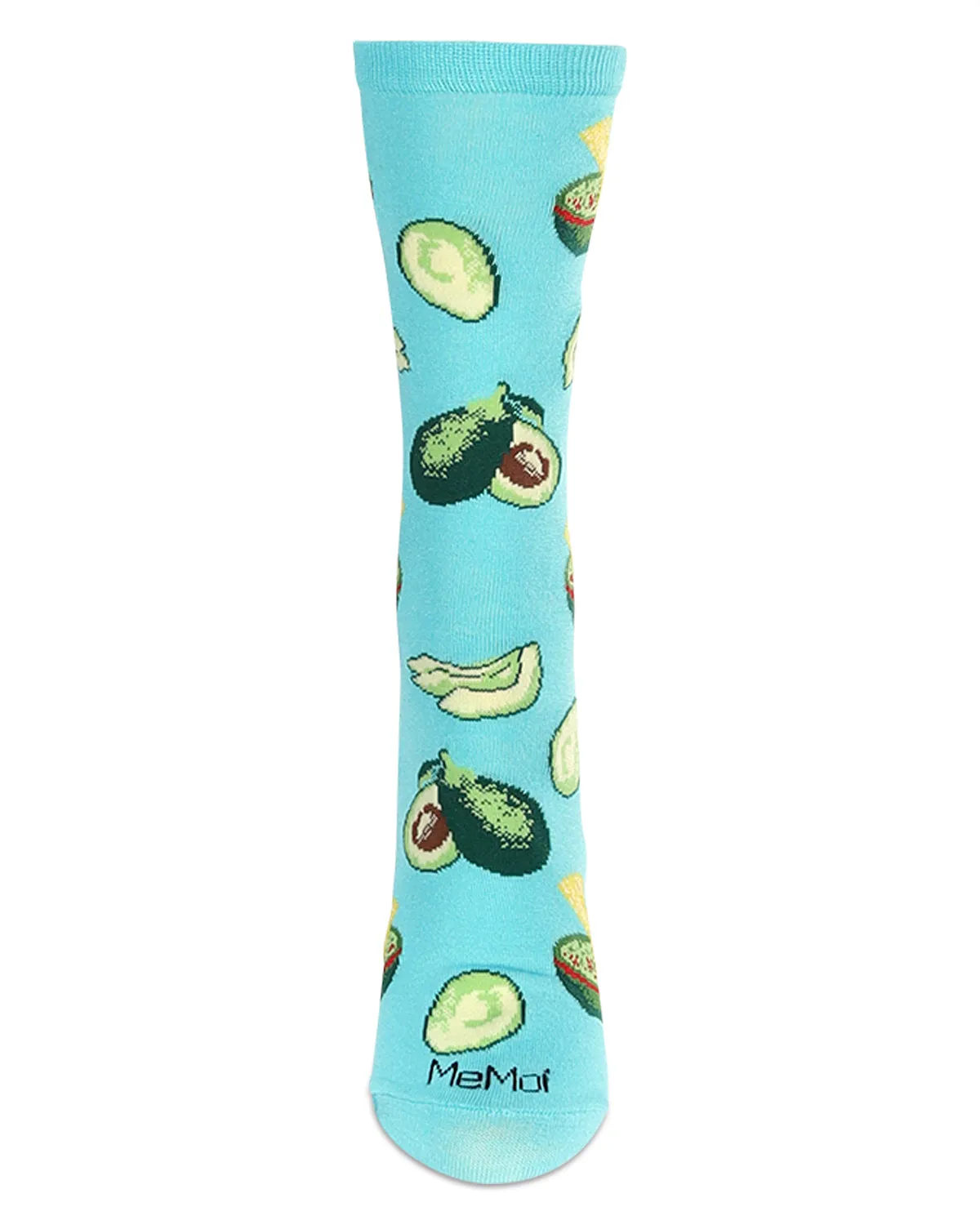 Women's Avocado Bamboo Crew Socks sold by MeMoi product image thumbnail 2