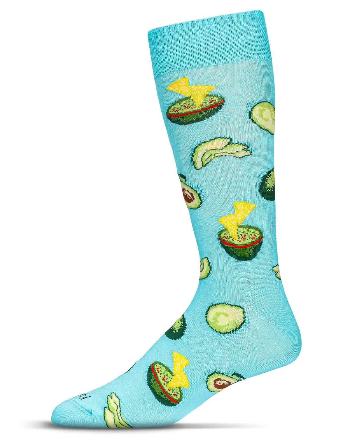 Men's Avocado Bamboo Crew Socks sold by MeMoi