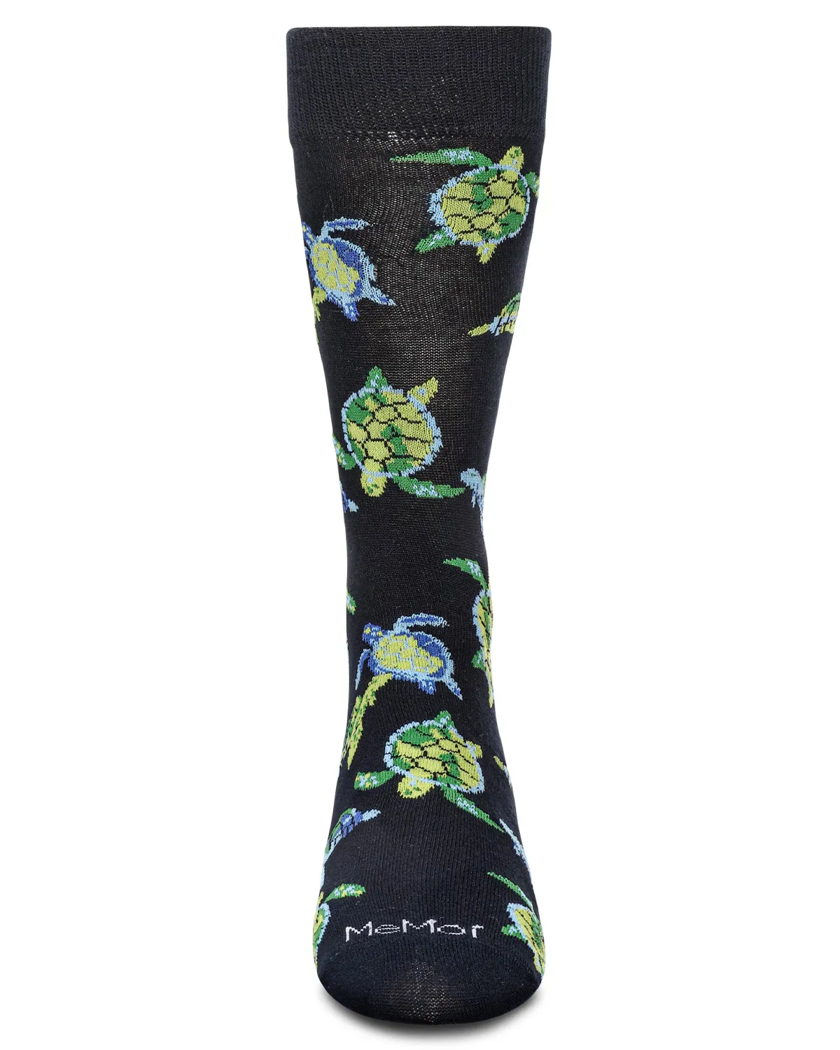 Men's Turtles Bamboo Crew Socks sold by MeMoi product image thumbnail 2