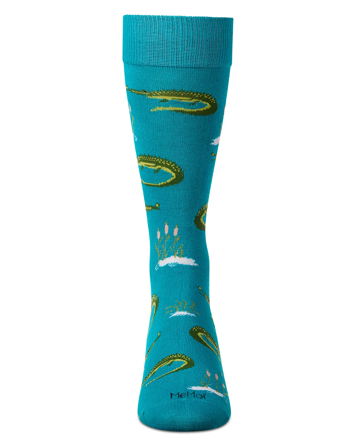 Men's Alligators Bamboo Crew Socks sold by MeMoi product image thumbnail 4