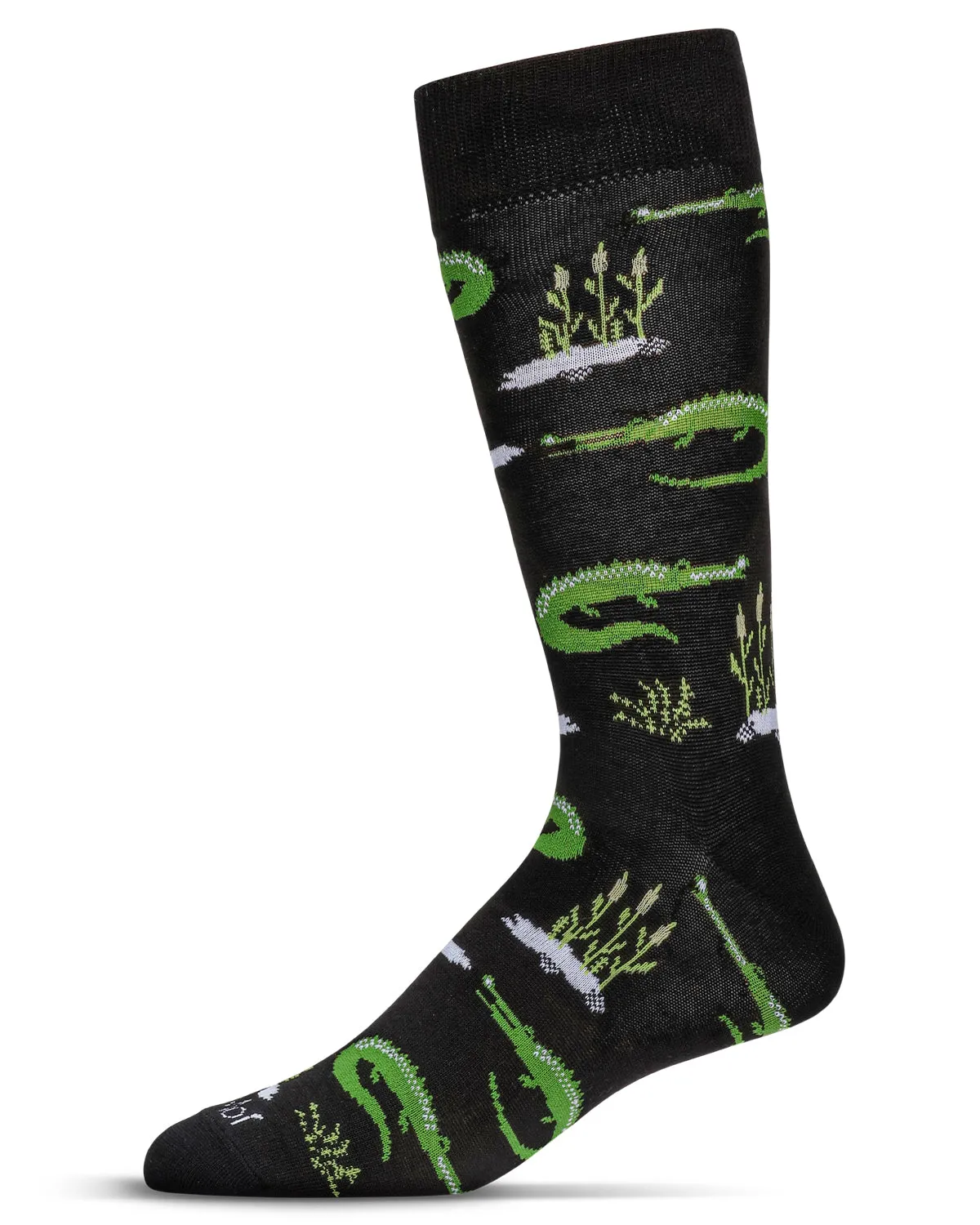 Men's Alligators Bamboo Crew Socks sold by MeMoi