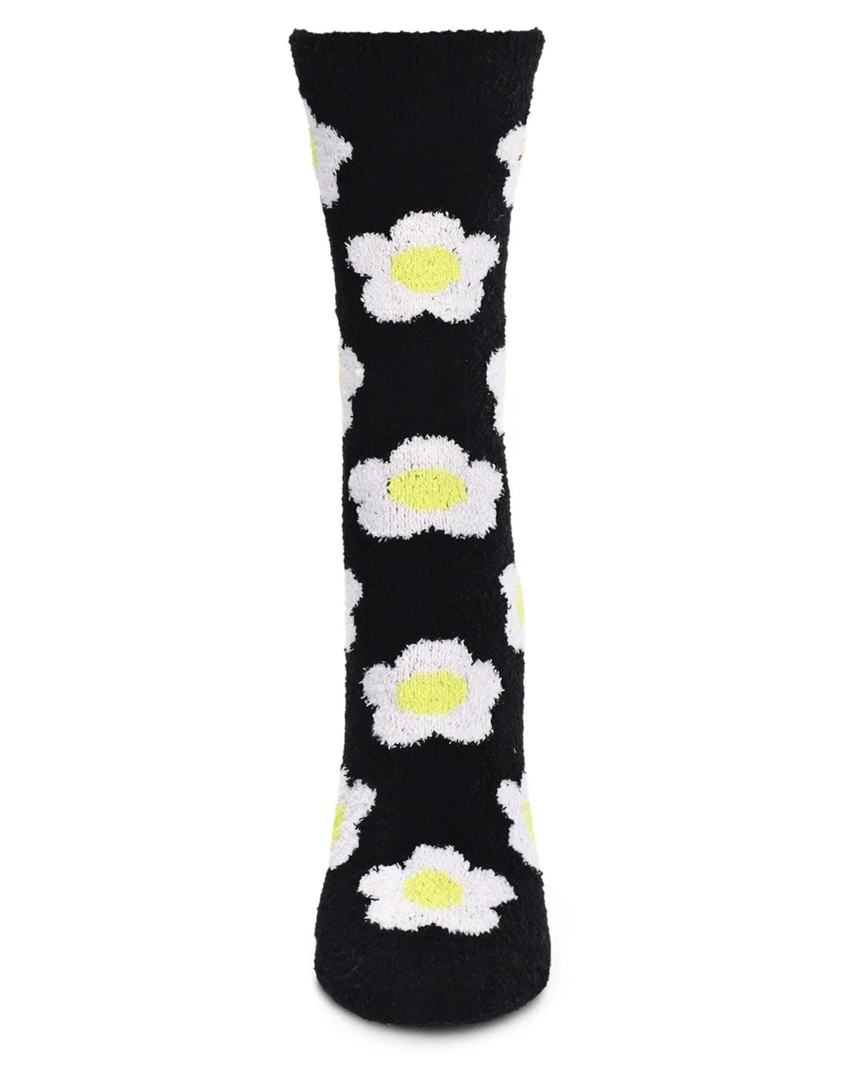 Women's Daisy Super Soft Cozy Crew Socks sold by MeMoi product image thumbnail 2