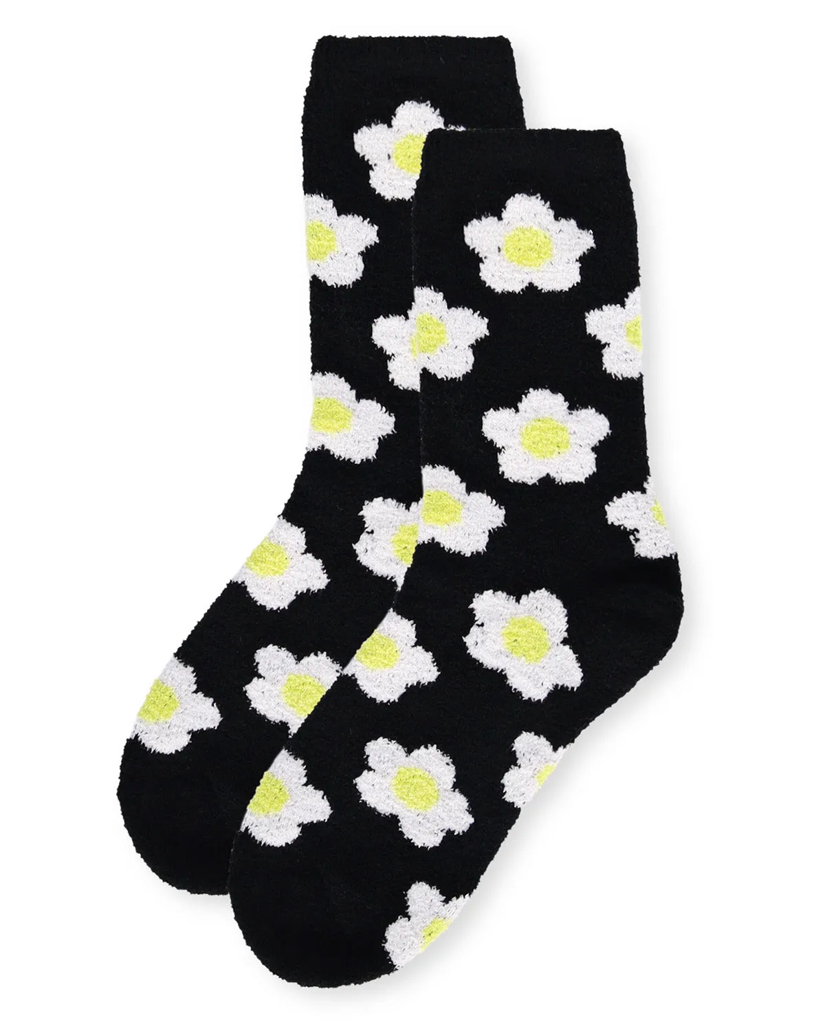 Women's Daisy Super Soft Cozy Crew Socks sold by MeMoi product image thumbnail 3