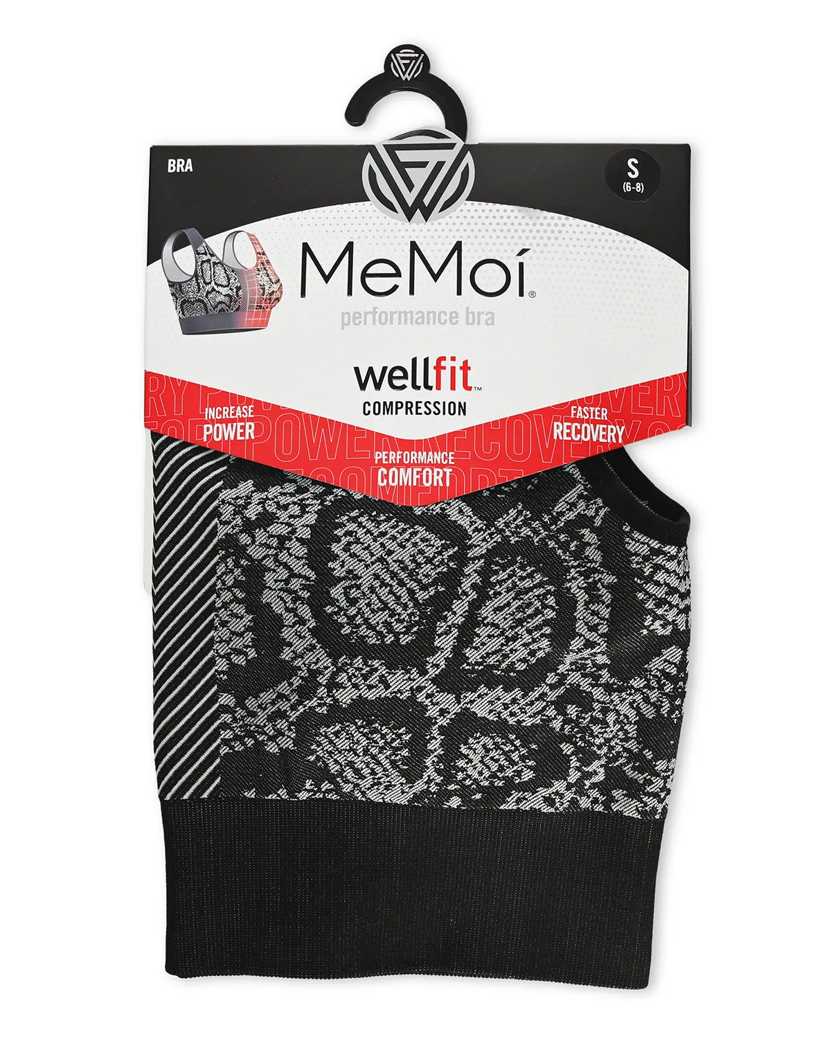 Women's Seamless Jacquard Sports Bra with Removable Cups sold by MeMoi product image thumbnail 4