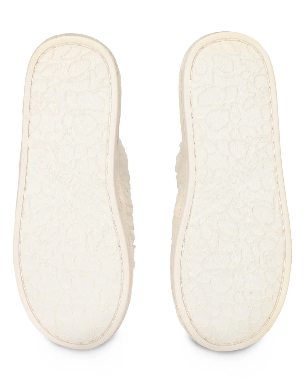 Women's Plaid Reindeer Plush Slippers sold by MeMoi product image thumbnail 3