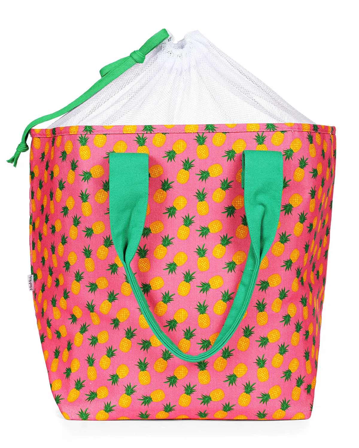 Pineapple Makeup and Tote Bag Set sold by MeMoi product image thumbnail 4