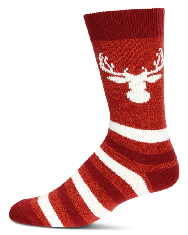 Men's Moose Buttersoft Cozy Crew Socks sold by MeMoi
