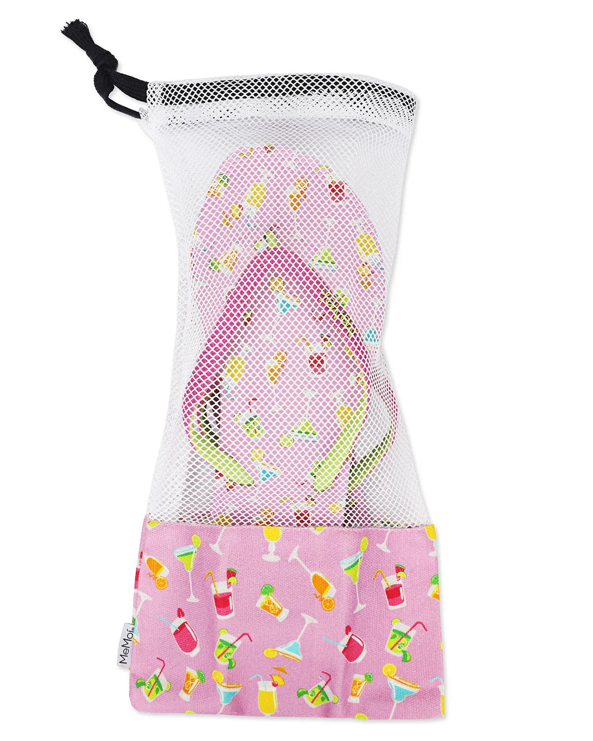 Women's Drinks Flip Flops & Mesh Bag Set sold by MeMoi product image thumbnail 2