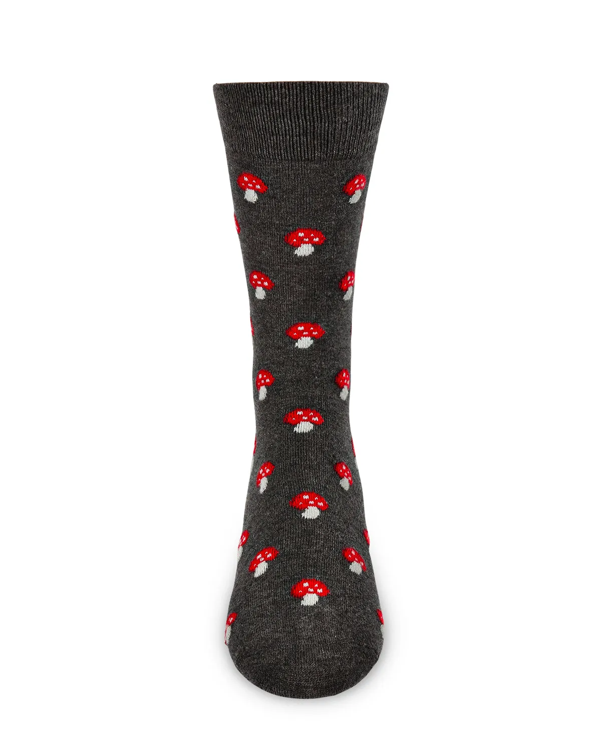 Men's Mushroom Luxuriously Soft Cashmere Crew Socks sold by MeMoi product image thumbnail 3