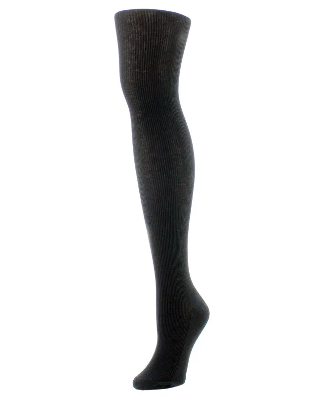 Women's 2 Pair Pack Natori Regent Rib Knit Sweater Tights sold by MeMoi