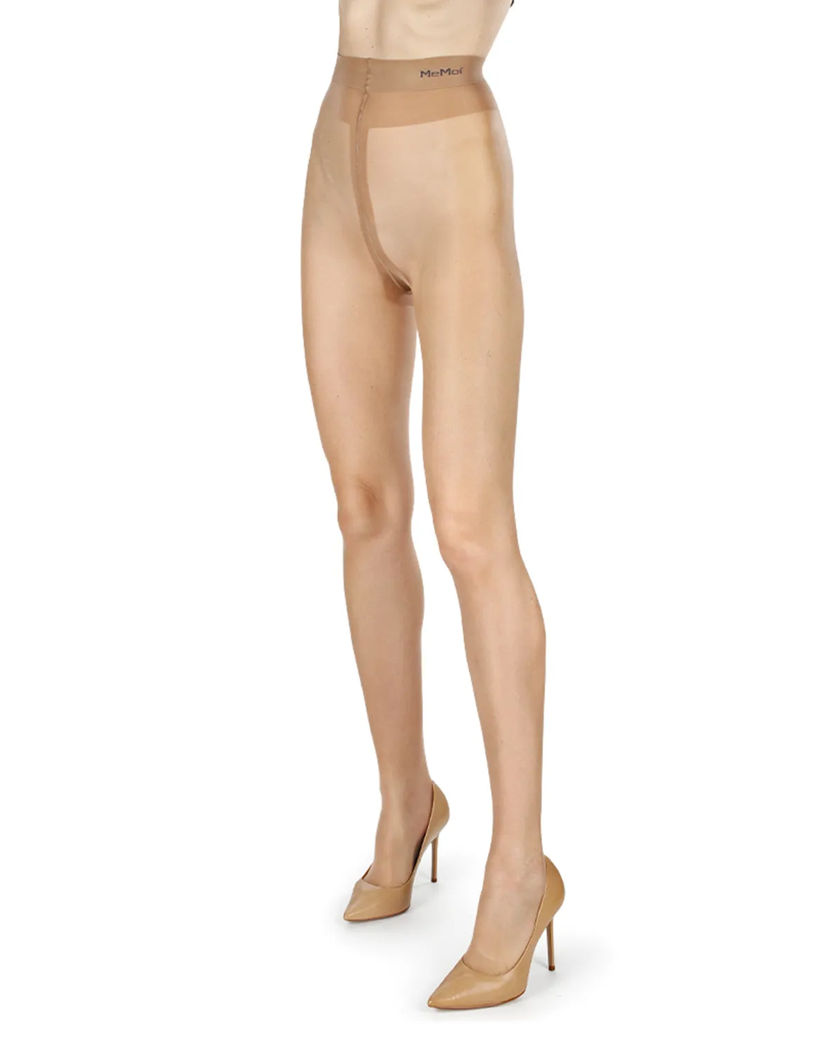 Women's Nudes Ultra Bare Non-Control Top LUXE Pantyhose sold by MeMoi product image thumbnail 2