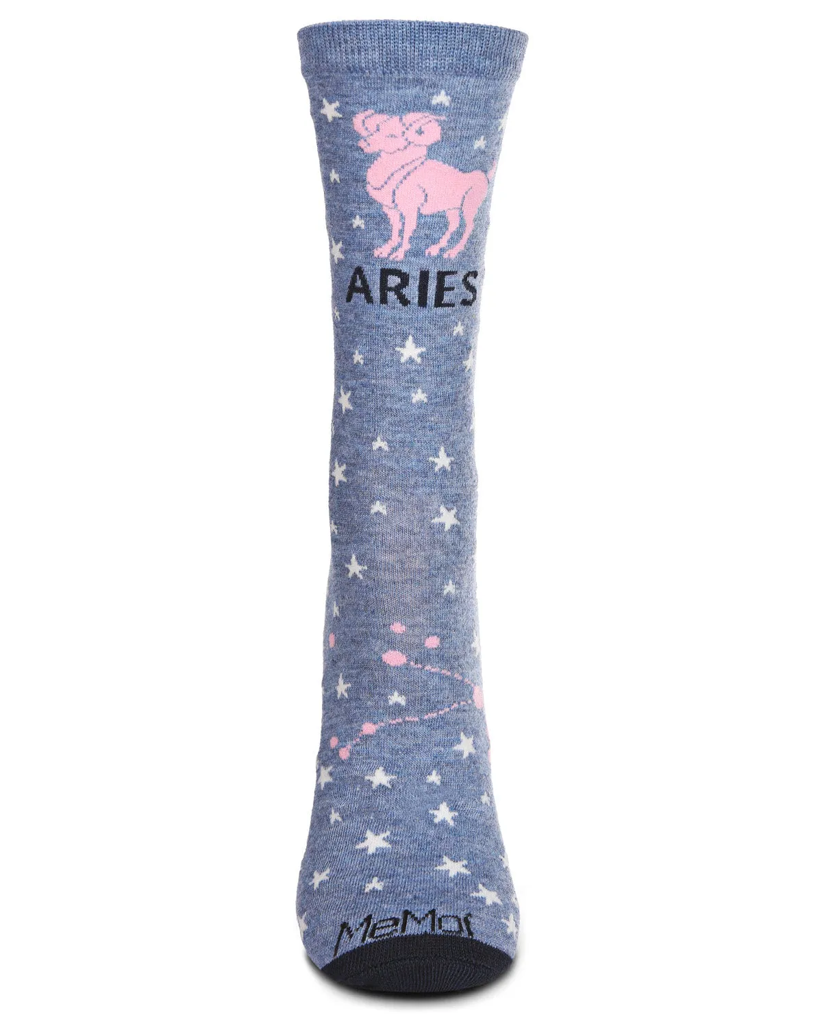 Women's Aries Zodiac Sign Crew Socks sold by MeMoi