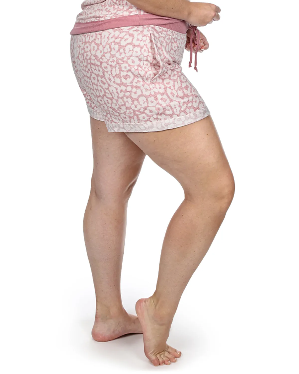 Women's Leopard Print Lounge Shorts sold by MeMoi product image thumbnail 5