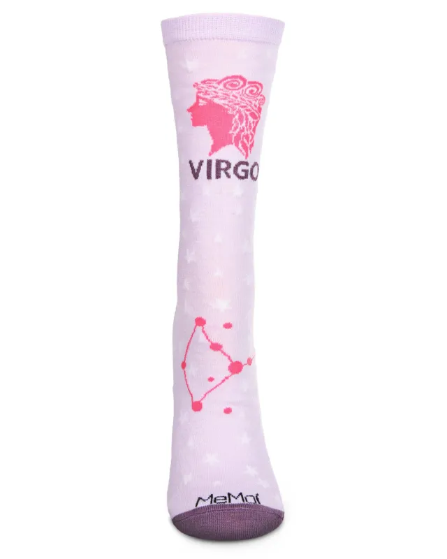 Women's Virgo Zodiac Sign Crew Socks sold by MeMoi