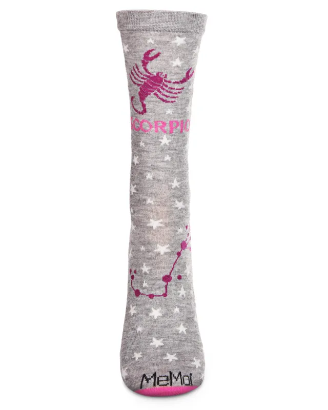 Women's Scorpio Zodiac Sign Crew Socks sold by MeMoi