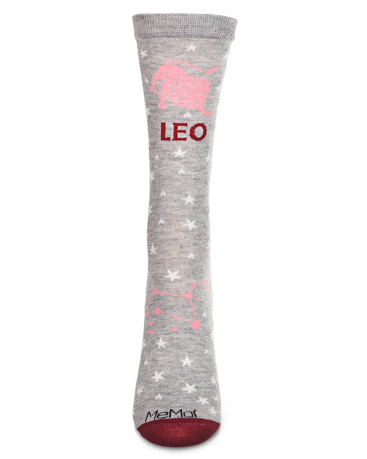Women's Leo Zodiac Sign Crew Socks sold by MeMoi