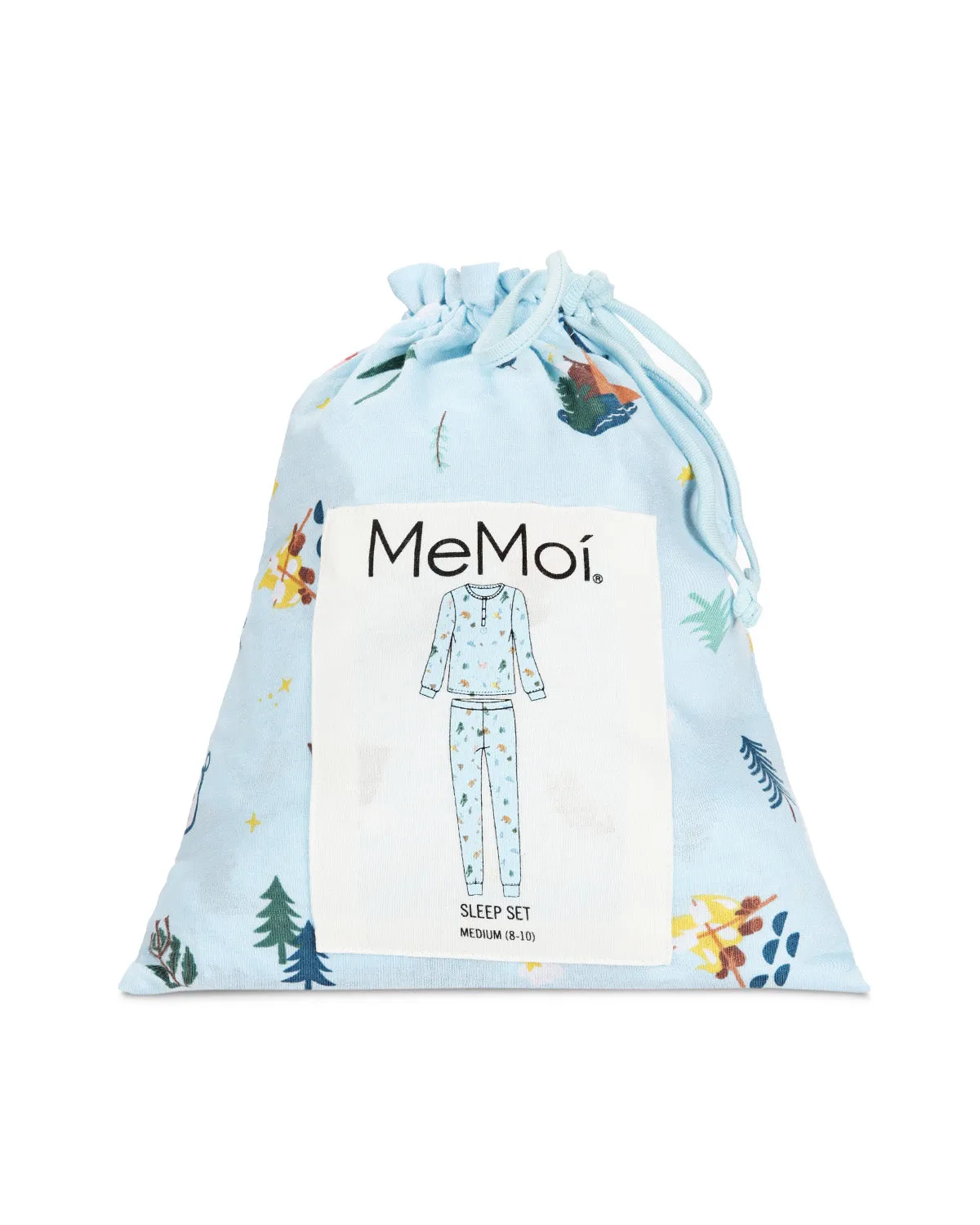 Women's Bear and Campfire Fun Two-Piece PJ Set in a Bag sold by MeMoi product image thumbnail 5
