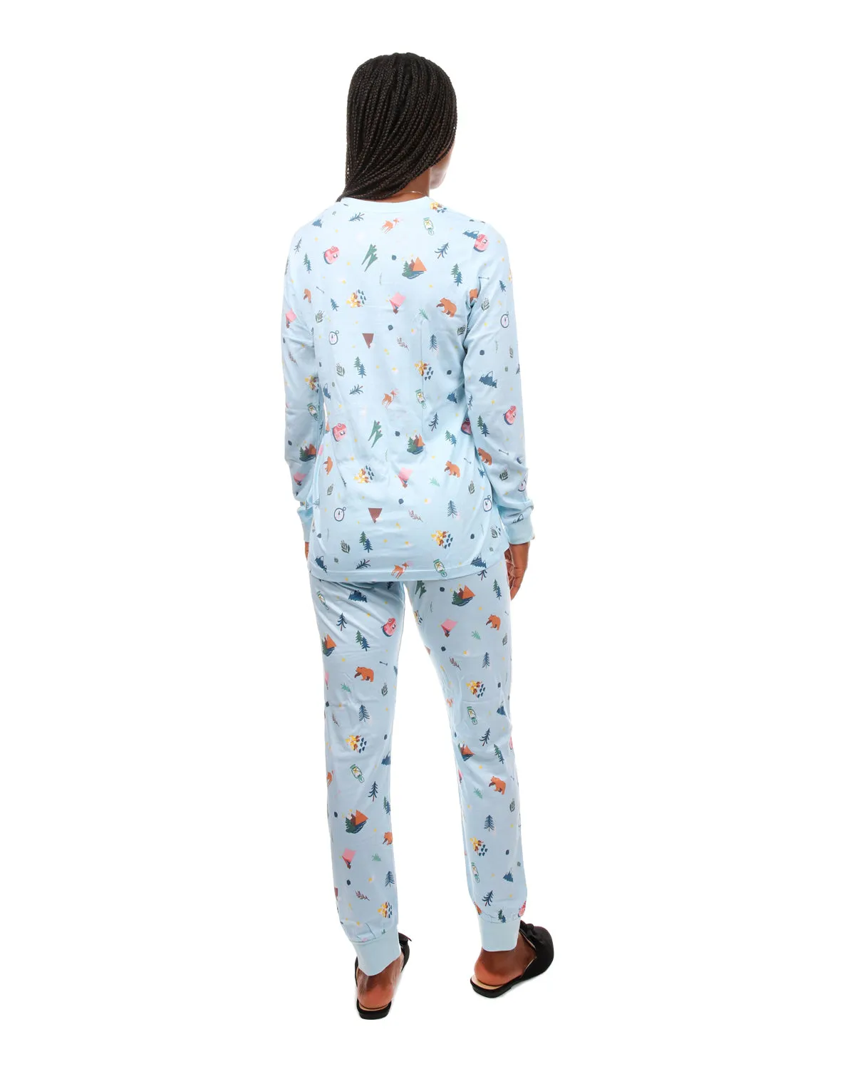 Women's Bear and Campfire Fun Two-Piece PJ Set in a Bag sold by MeMoi product image thumbnail 2