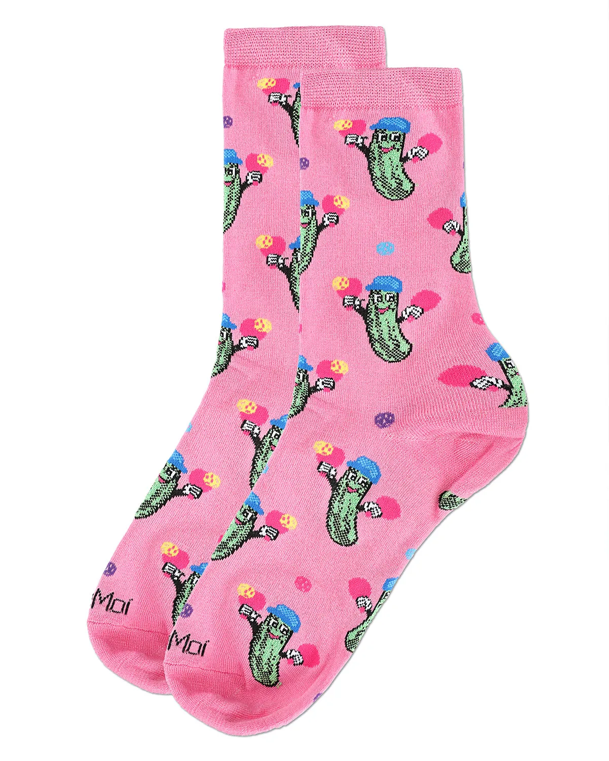 Women's Pickleball Bamboo Blend Crew Sock sold by MeMoi product image thumbnail 5