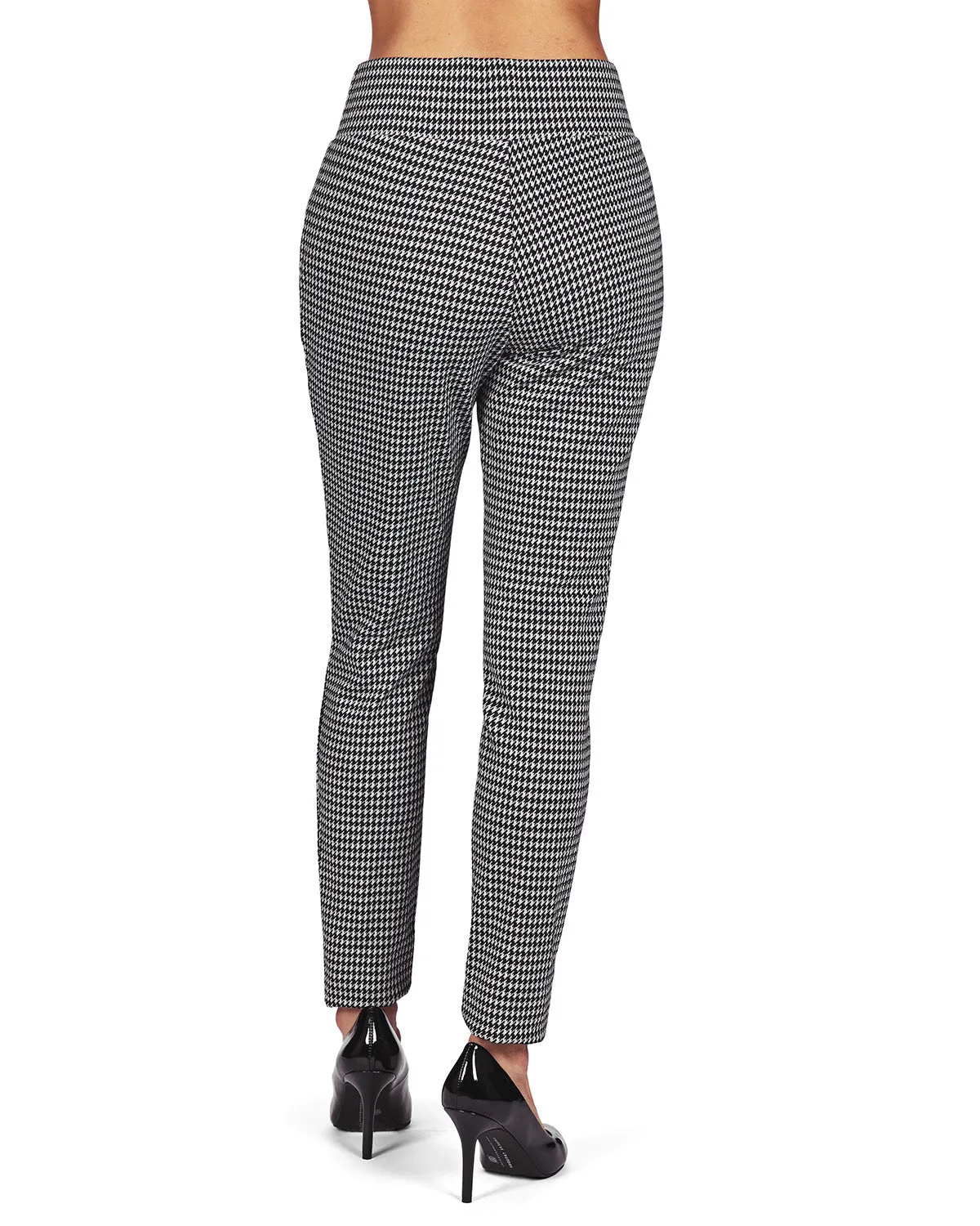 Slim Houndstooth Shaping Leggings sold by MeMoi product image thumbnail 2
