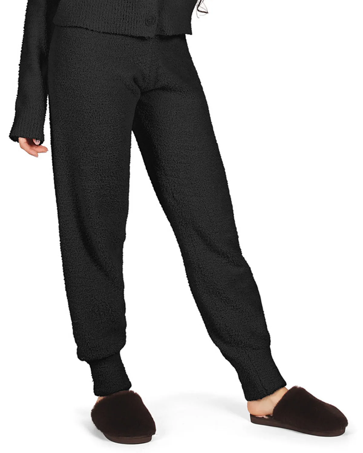 Women's Soft and Cozy Knit Casual Solid Jogger Pants sold by MeMoi