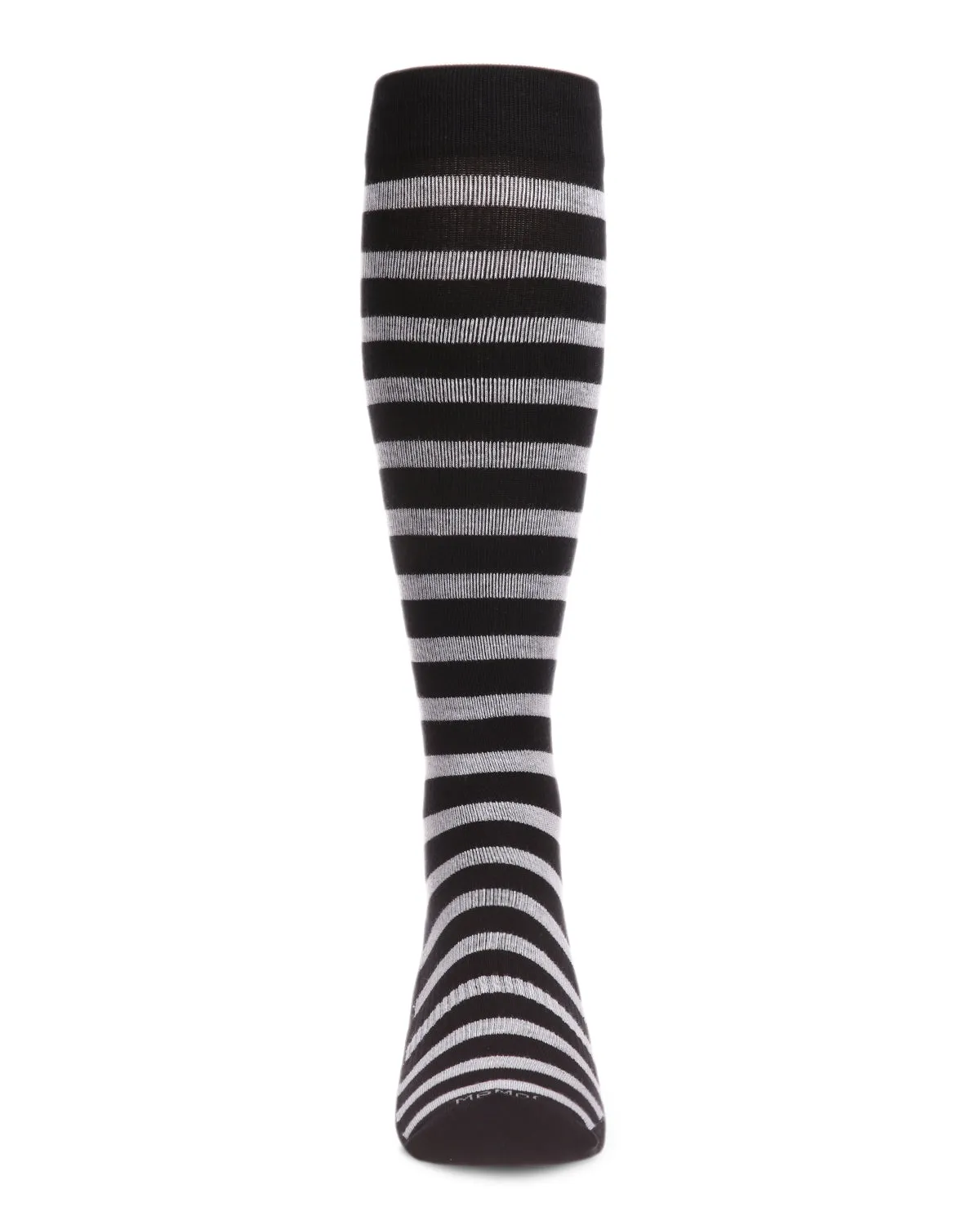 Men’s Cabana Stripe Bamboo Blend 8-15mmHg Graduated Compression Socks sold by MeMoi product image thumbnail 2