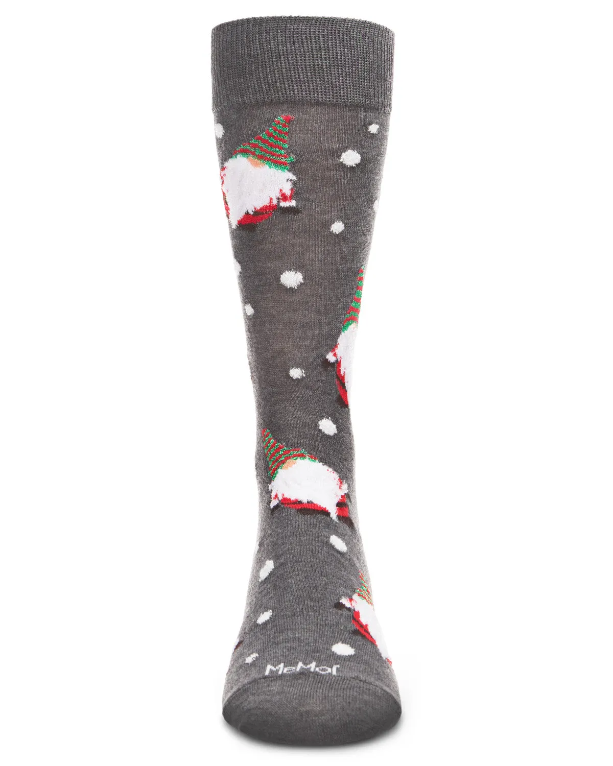 Men's "Gnome For The Holidays" Christmas Novelty Crew Sock sold by MeMoi product image thumbnail 4