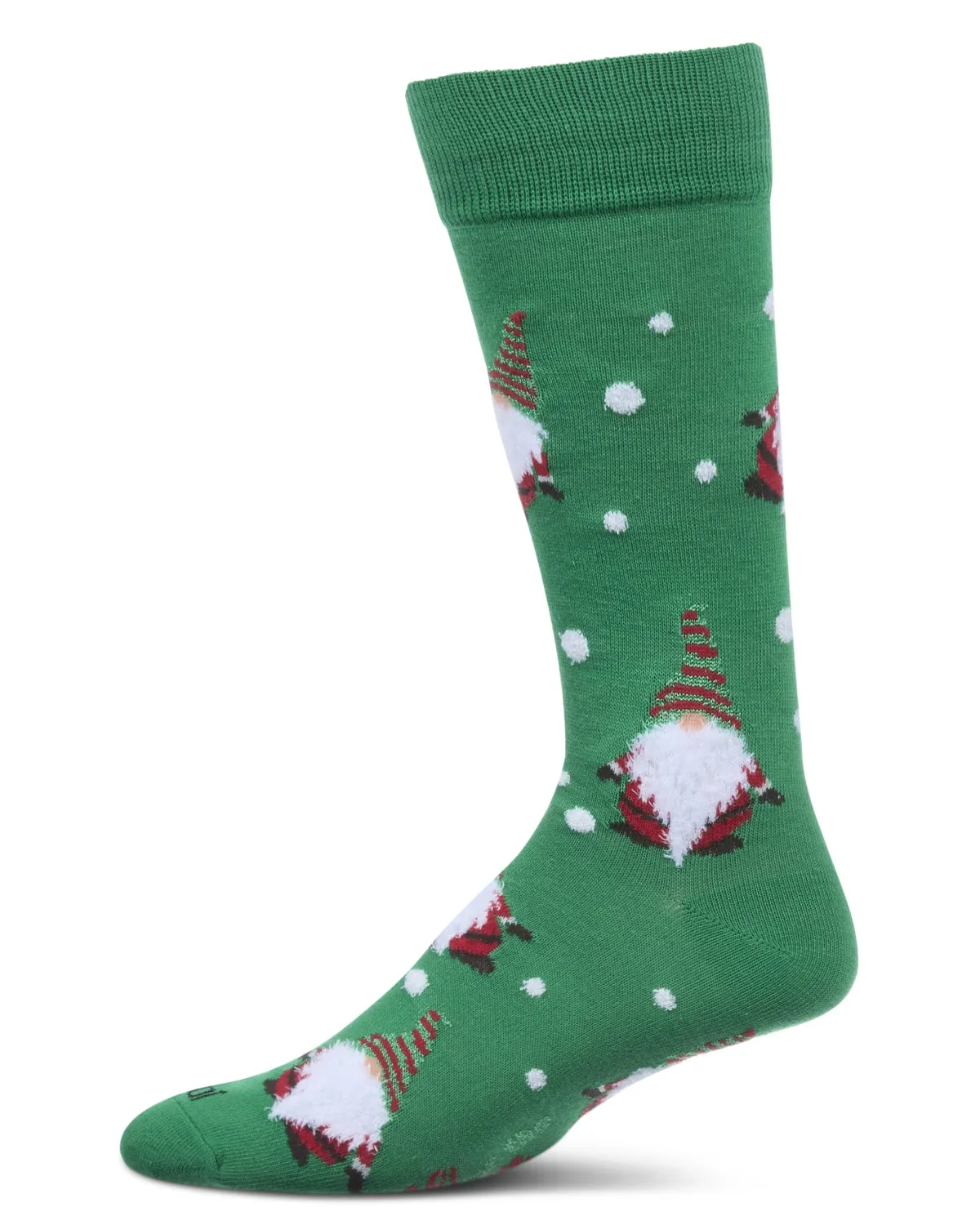 Men's "Gnome For The Holidays" Christmas Novelty Crew Sock sold by MeMoi product image thumbnail 2