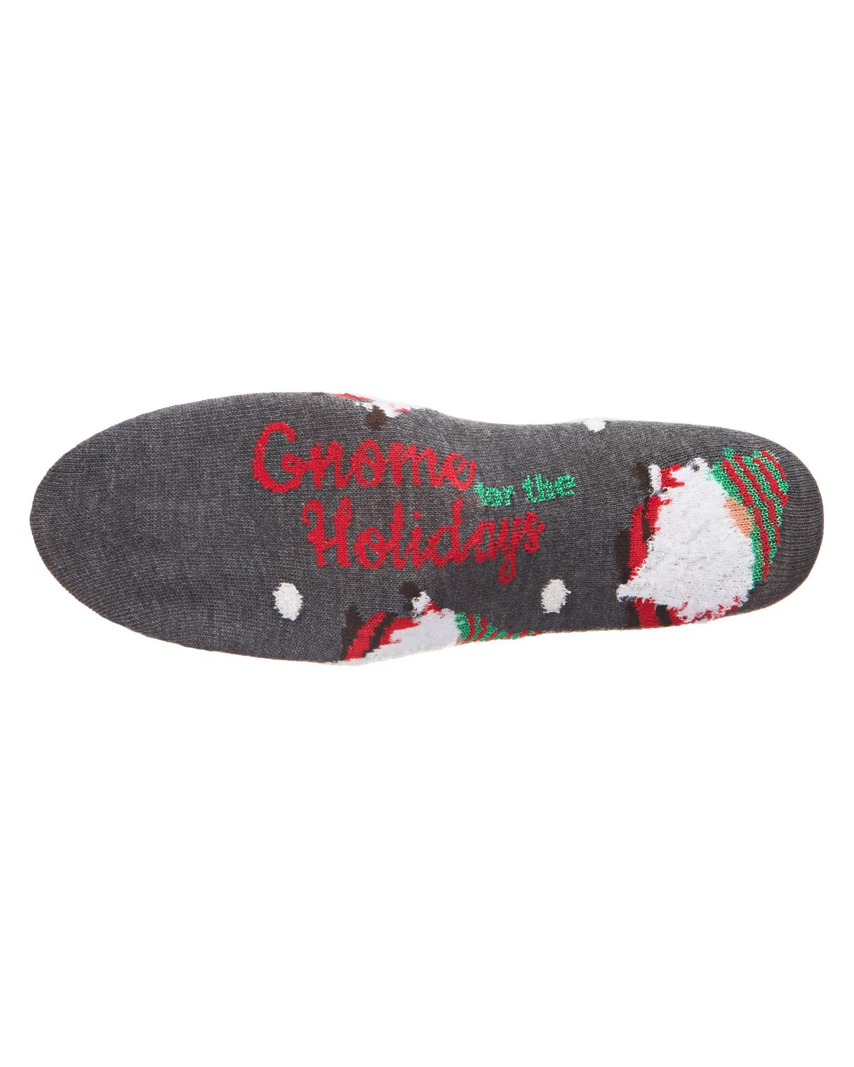 Men's "Gnome For The Holidays" Christmas Novelty Crew Sock sold by MeMoi product image thumbnail 3