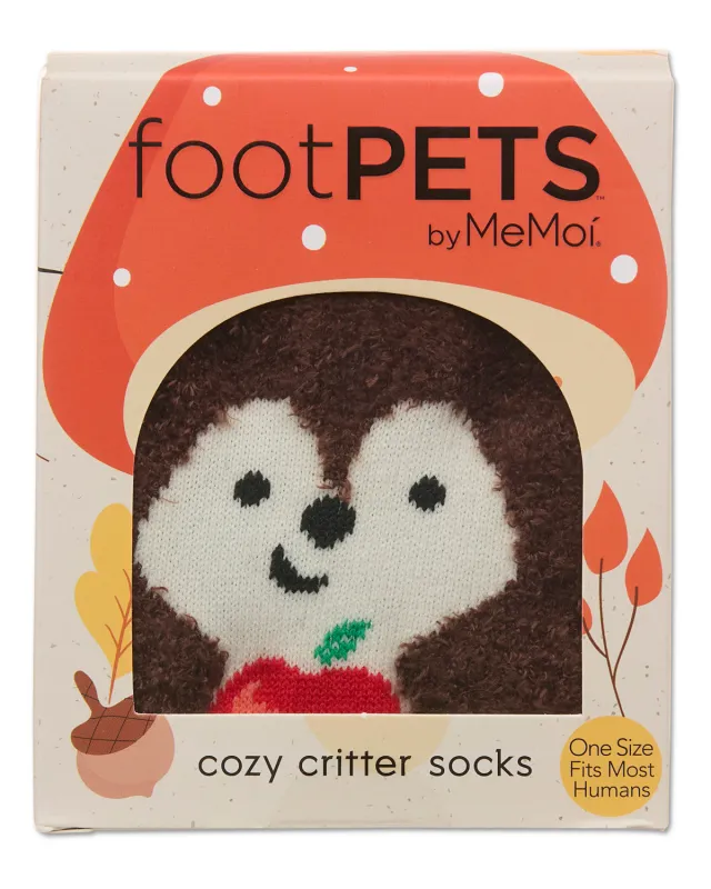 Women's Foot Pet Porcupine  Crew Socks sold by MeMoi