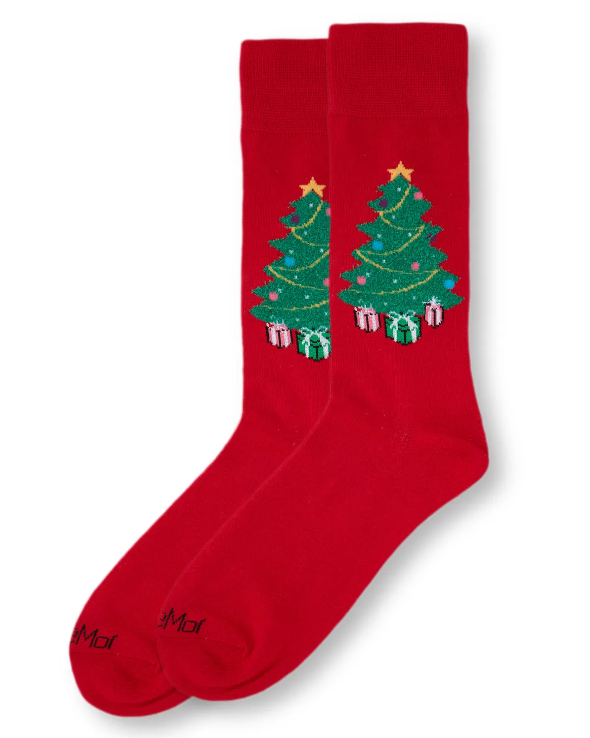 Men's Festive Christmas Tree Holiday Novelty Crew Socks sold by MeMoi product image thumbnail 2