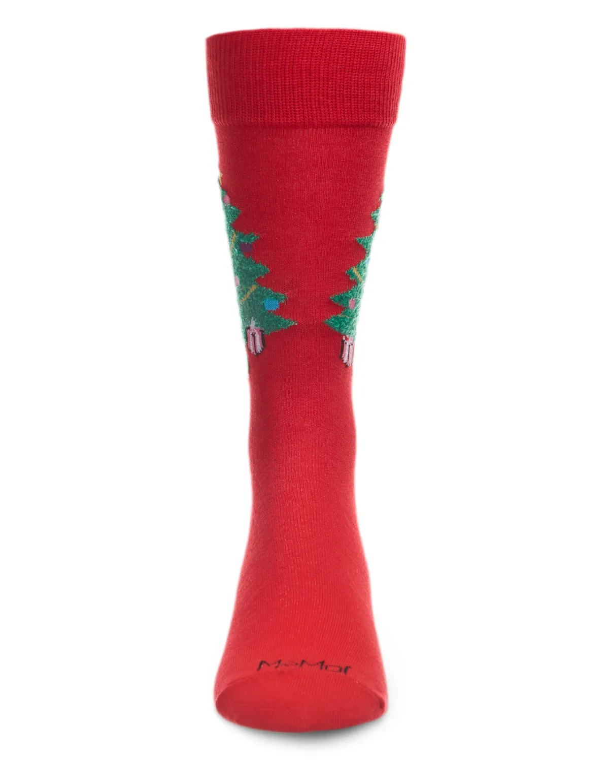 Men's Festive Christmas Tree Holiday Novelty Crew Socks sold by MeMoi product image thumbnail 3