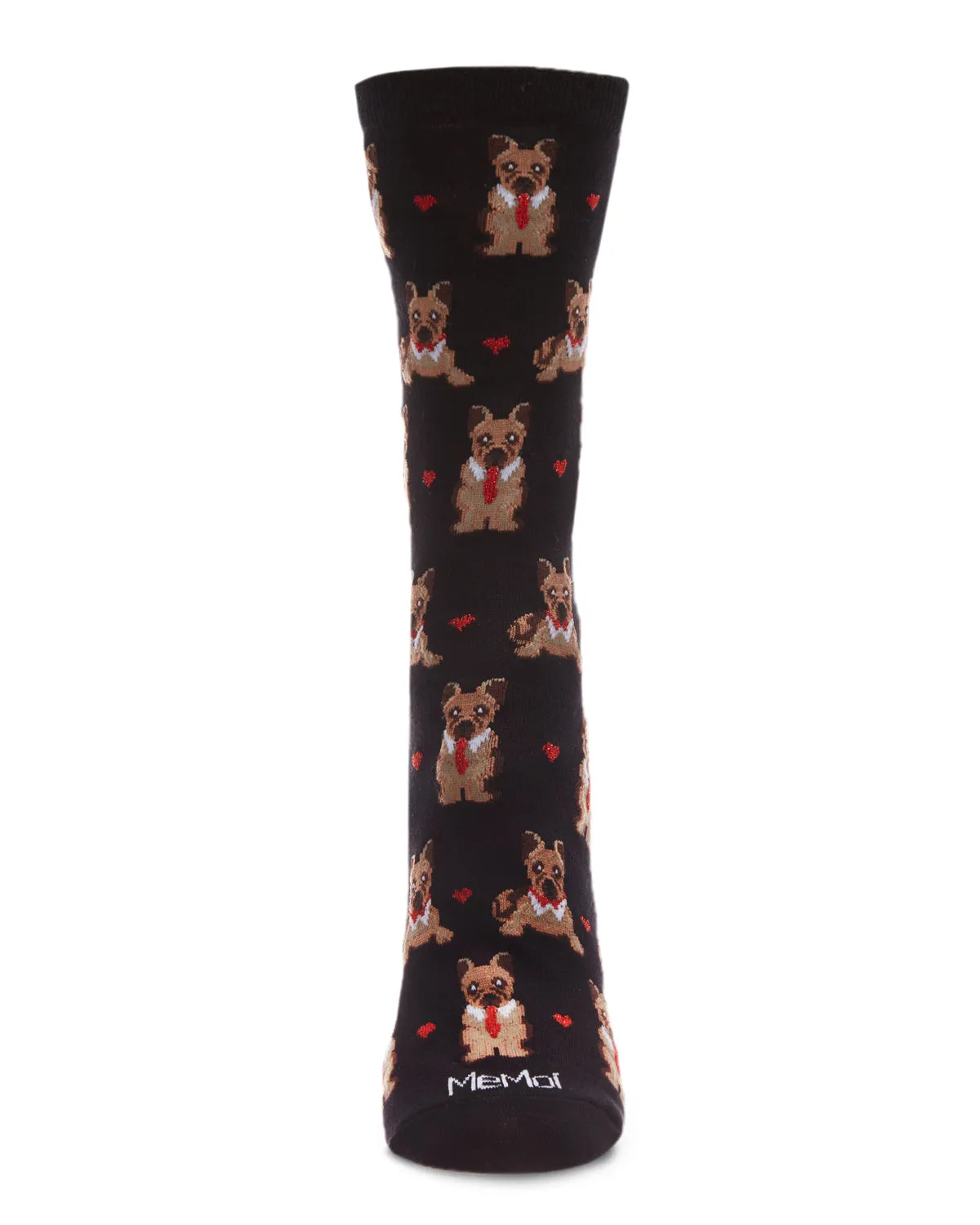 Bowtie Dog Bamboo Blend Crew Socks sold by MeMoi product image thumbnail 2