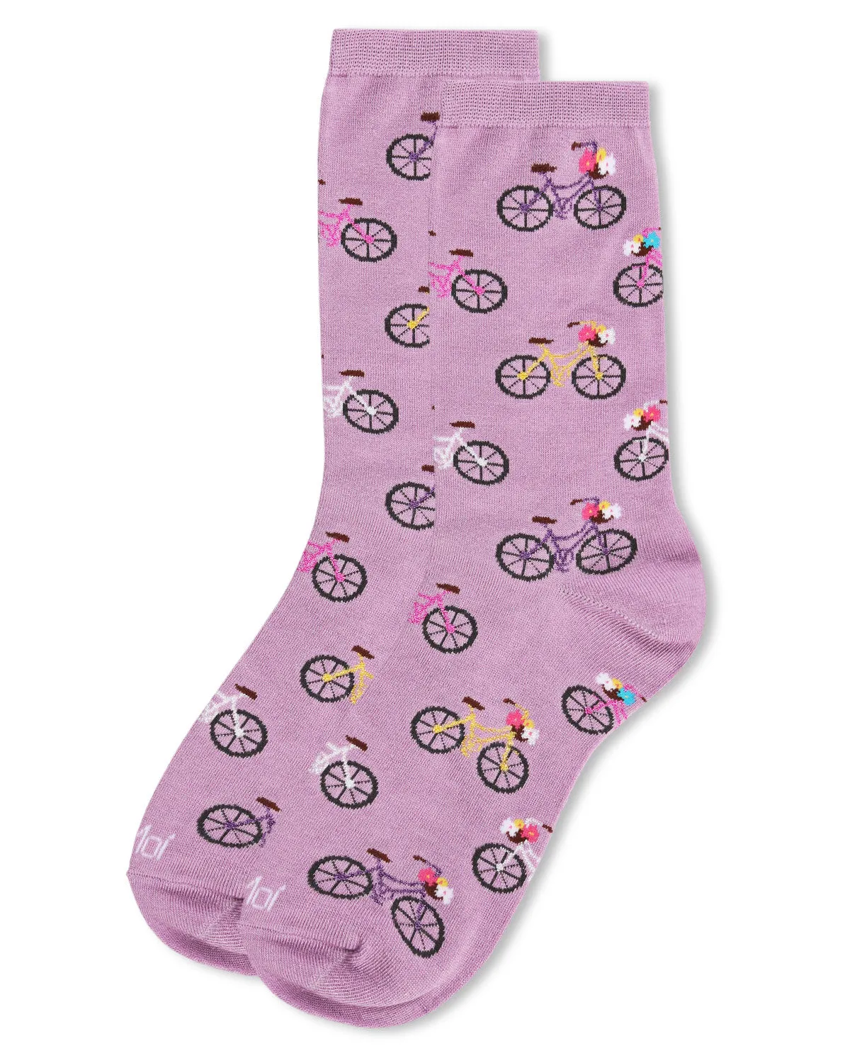 Time to Ride Bicycles Bamboo Blend Crew Sock sold by MeMoi product image thumbnail 5
