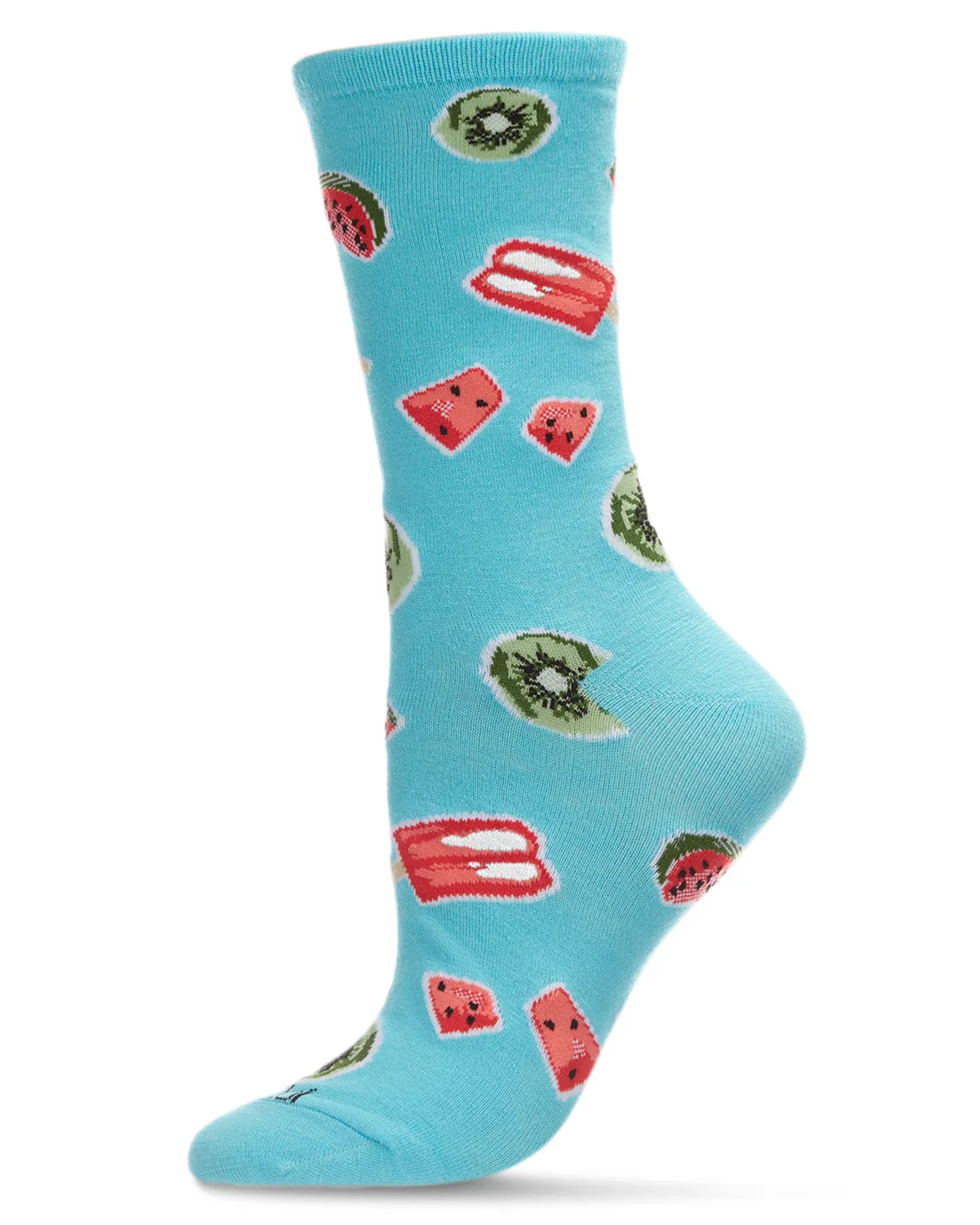 Sweet & Fruity Bamboo Blend Crew Socks sold by MeMoi