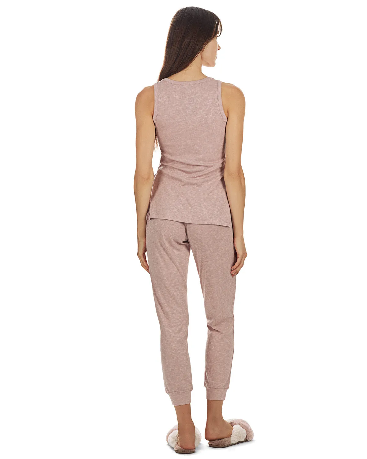 Women's Soft Rib Slub Knit Comfort Slouch Leggings sold by MeMoi product image thumbnail 4