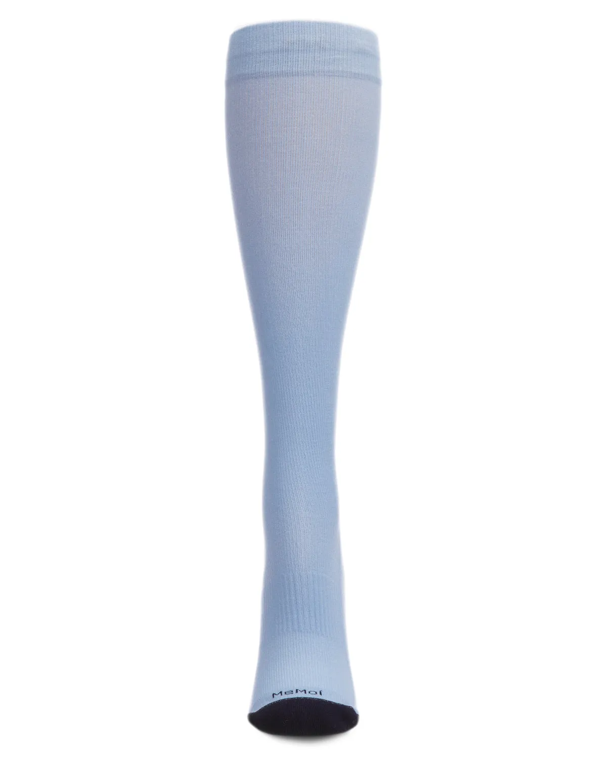 Unisex Solid Nylon 15-20mmHg Graduated Compression Socks sold by MeMoi product image thumbnail 2