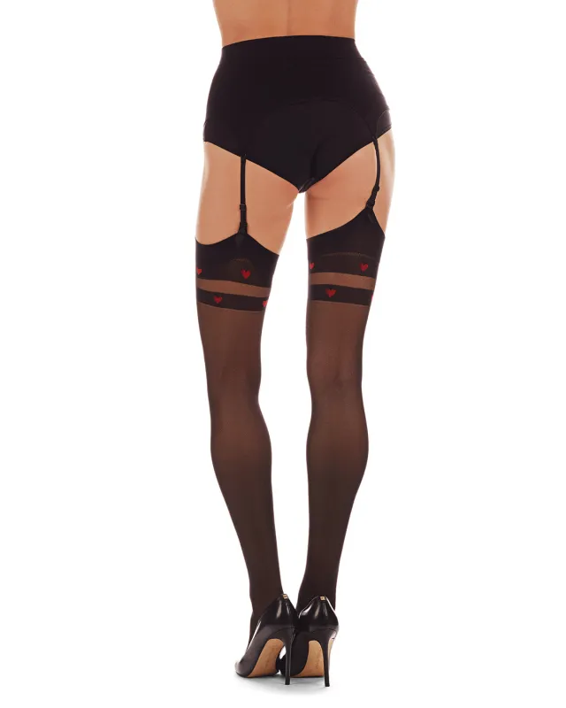 Women's Sweethearts 20 Denier Sheer Thigh High Stocking sold by MeMoi