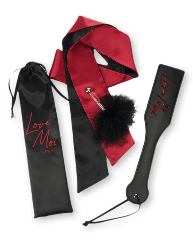 4 Piece Set Women's Lovers Fantasy Beginners Role Play Kit sold by MeMoi