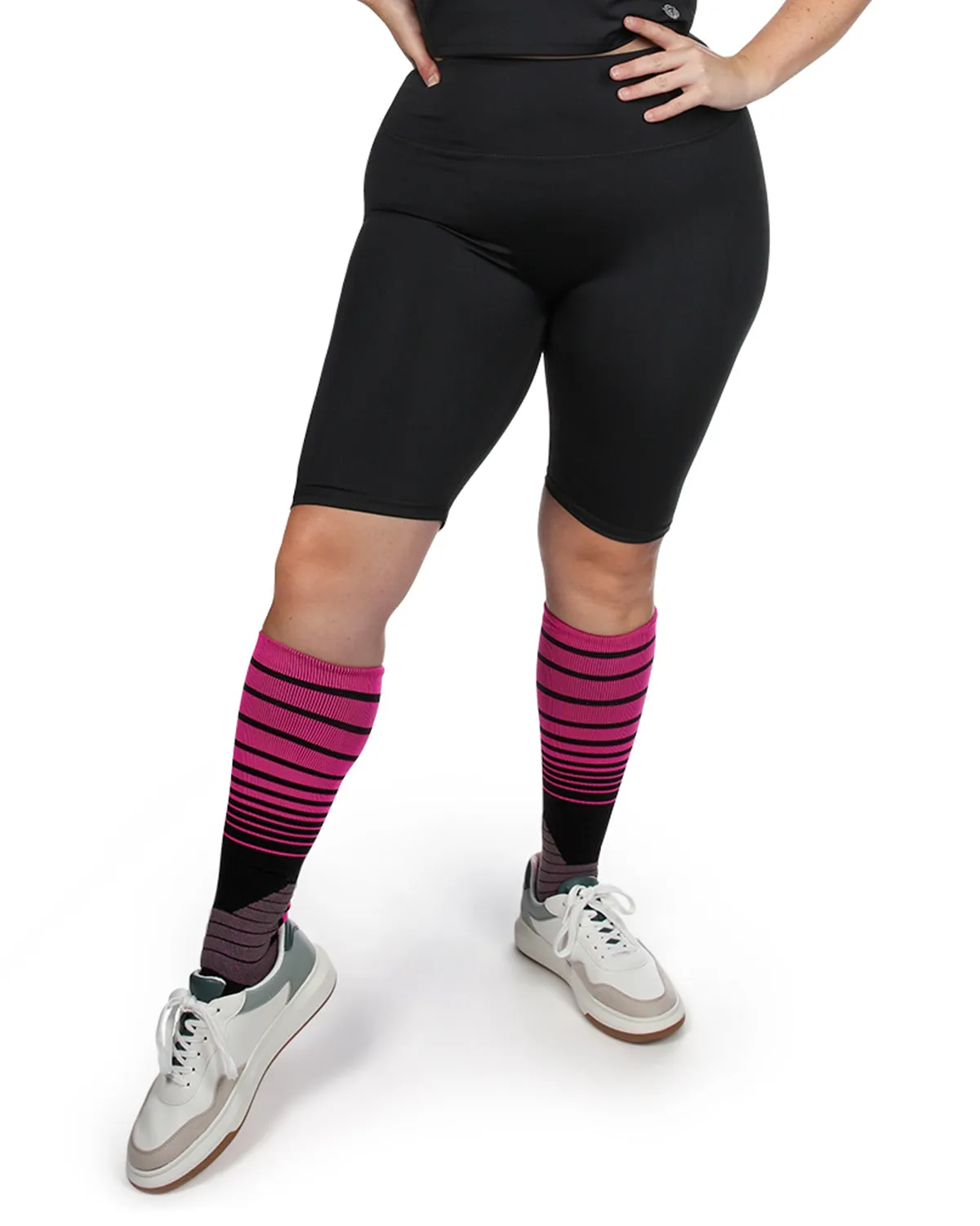 Smoothing High-Waisted Scrunch Butt Shorts sold by MeMoi product image thumbnail 5